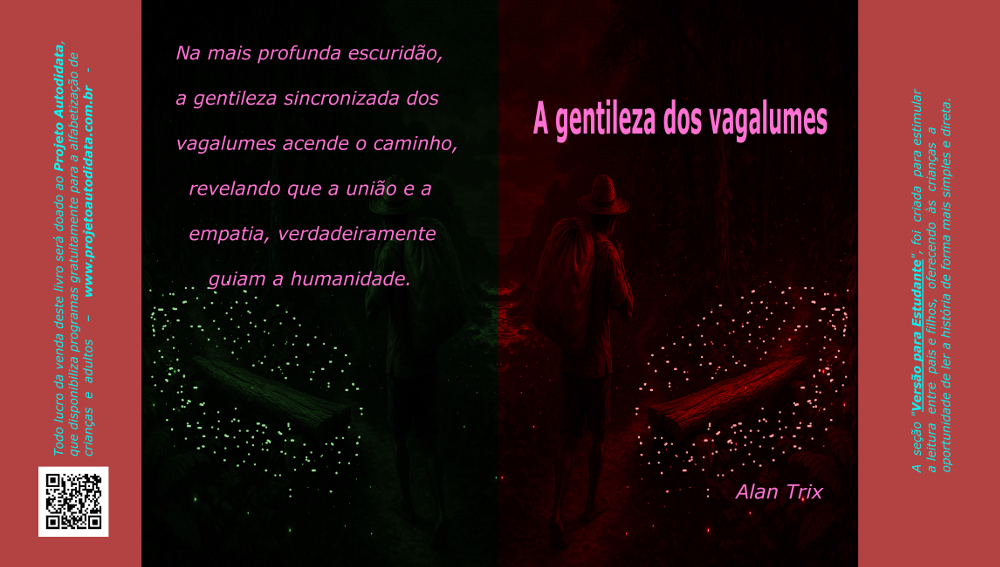 Capa do livro A gentileza dos vagalumes